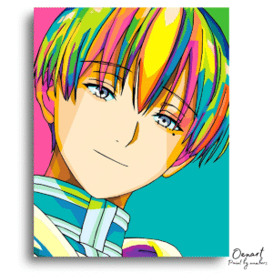 Frieren Beyond Journey's End: Himmel Pop Art - Anime Diamond Painting