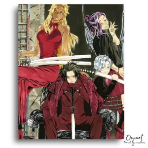 Hell's Paradise: Portrait - Anime Paint By Numbers Kit