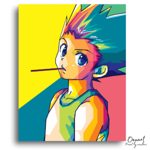 Hunter × Hunter: Gon Pop Art - Anime Diamond Painting