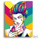 Hunter × Hunter: Hisoka with Cards - Anime Diamond Painting
