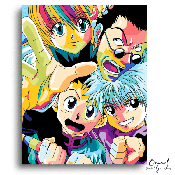 Hunter × Hunter Pop Art - Anime Diamond Painting
