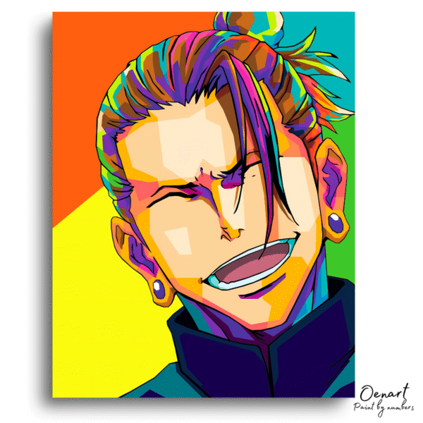 Jujutsu Kaisen: Geto Pop Art - Anime Diamond Painting