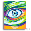 Jujutsu Kaisen: Gojo Eye Pop Art - Anime Diamond Painting