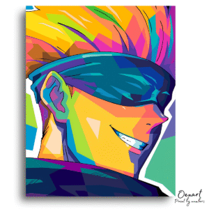 Jujutsu Kaisen: Gojou Pop Art - Anime Diamond Painting