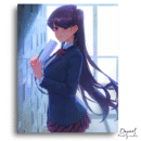 Komi Can't Communicate: Cute Komi San - Anime Diamond Painting