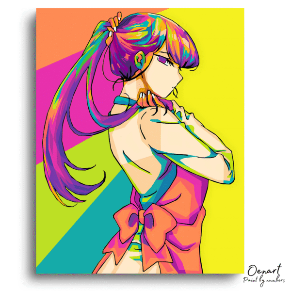 Komi Can't Communicate: Komi Shouko Pop Art - Anime Paint By Numbers Kit