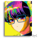 Komi Can't Communicate: Komi with Glasses - Anime Diamond Painting