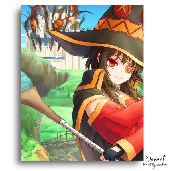 KonoSuba: Red Eye - Anime Paint By Numbers Kit