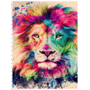 Lion Portrait: Paint By Numbers Kit