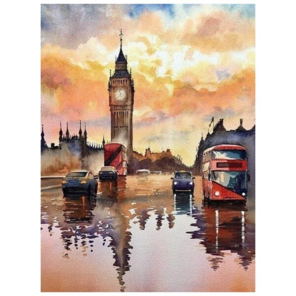 London - Paint By Numbers Kit - Image 2