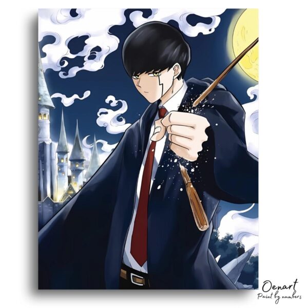 Mashle Magic & Muscles: Moon - Anime Paint By Numbers Kit