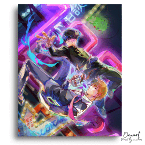 Mob Psycho 100: Mob and Reigen - Anime Diamond Painting