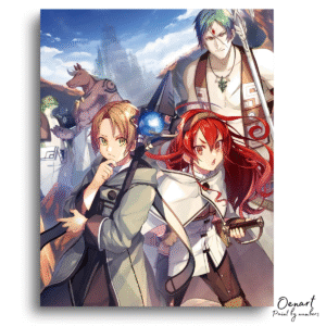 Mushoku Tensei Jobless Reincarnation - Anime Diamond Painting