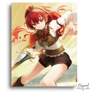Mushoku Tensei Jobless Reincarnation: Cute Eris - Anime Diamond Painting