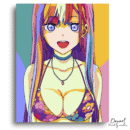 My Dress Up Darling: Marin Kitagawa Bikini Pop Art - Anime Diamond Painting