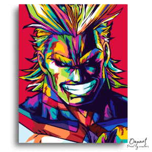 My Hero Academia: All Might Pop Art - Anime Diamond Painting