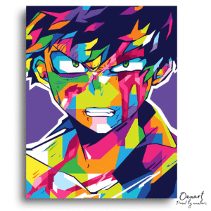 My Hero Academia: Midoriya After Fight Pop Art - Anime Diamond Painting