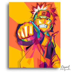 Naruto Pop Art - Anime Diamond Painting