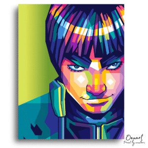 Naruto Shippuden: Guy Pop Art - Anime Diamond Painting