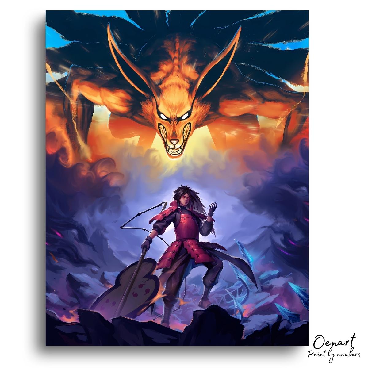 Naruto Shippuden: Madara and Kurama - Anime Diamond Painting