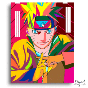 Naruto Shippuden: Naruto Pop Art - Anime Diamond Painting