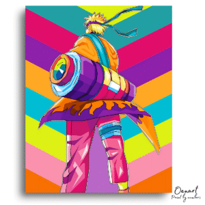Naruto Shippuden: Naruto Sage Mode Pop Art - Anime Diamond Painting