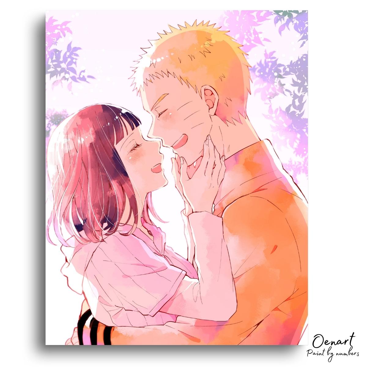 Naruto Shippuden: Naruto and Hinata - Anime Diamond Painting