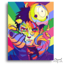 Naruto Shippuden: Obito Cracked Mask - Anime Diamond Painting