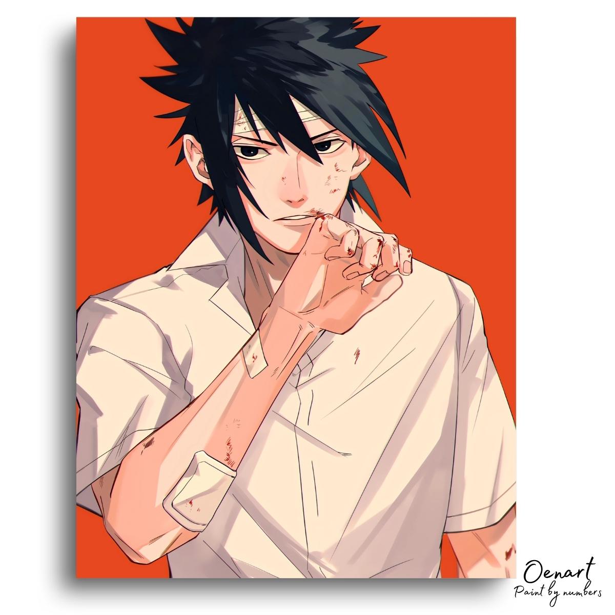 Naruto Shippuden: Sasuke After Fight - Anime Diamond Painting