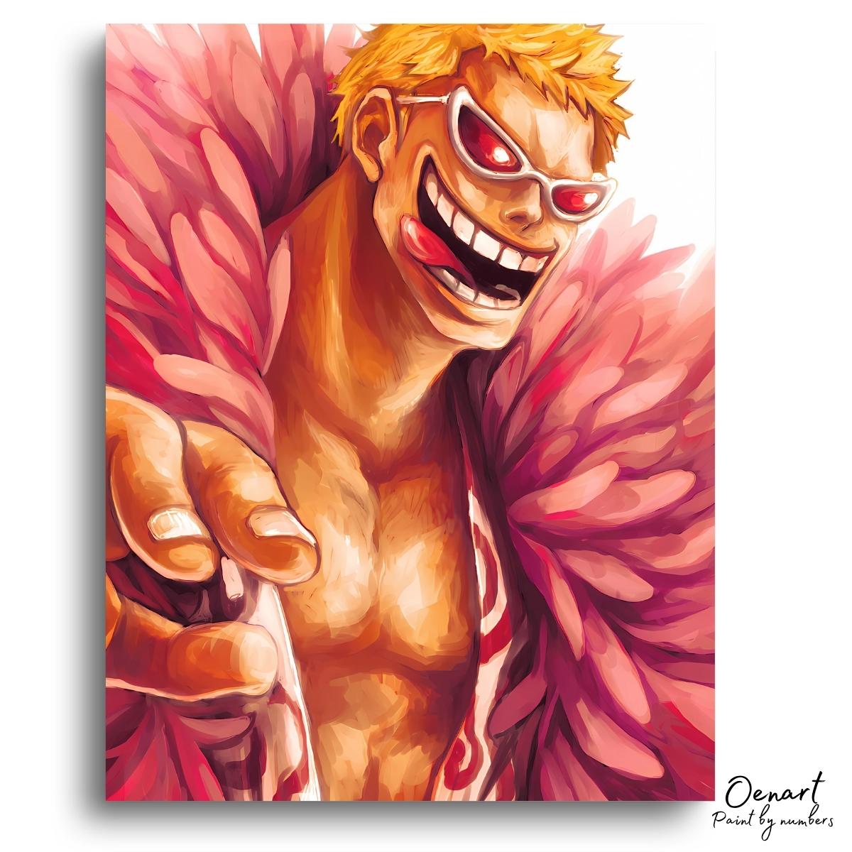 One Piece: Doflamingo - Anime Diamond Painting