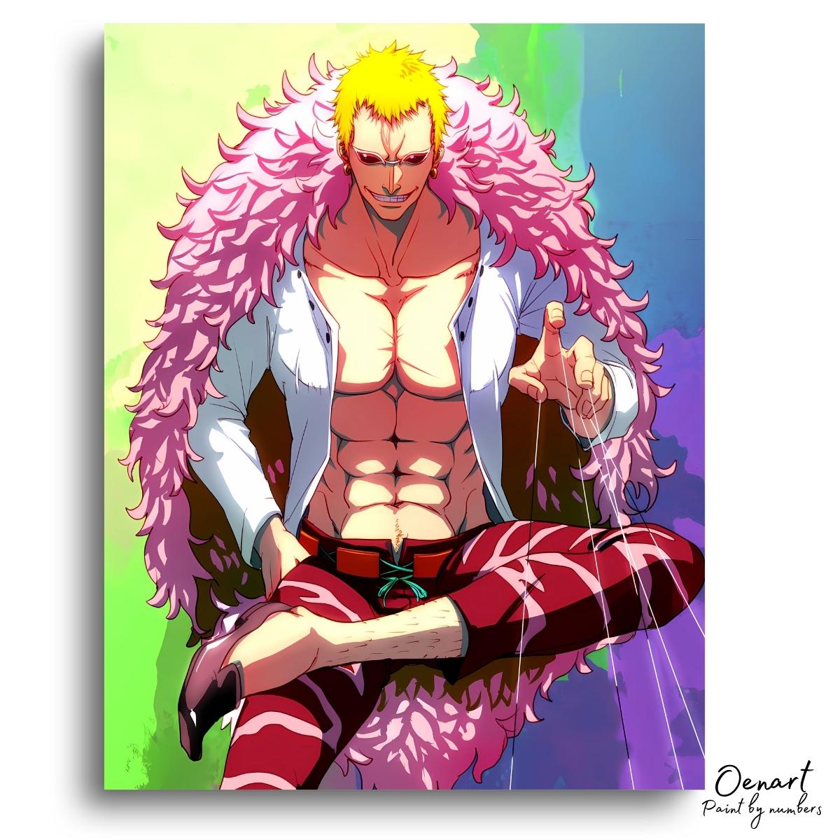 One Piece: Donquixote Doflamingo - Anime Diamond Painting