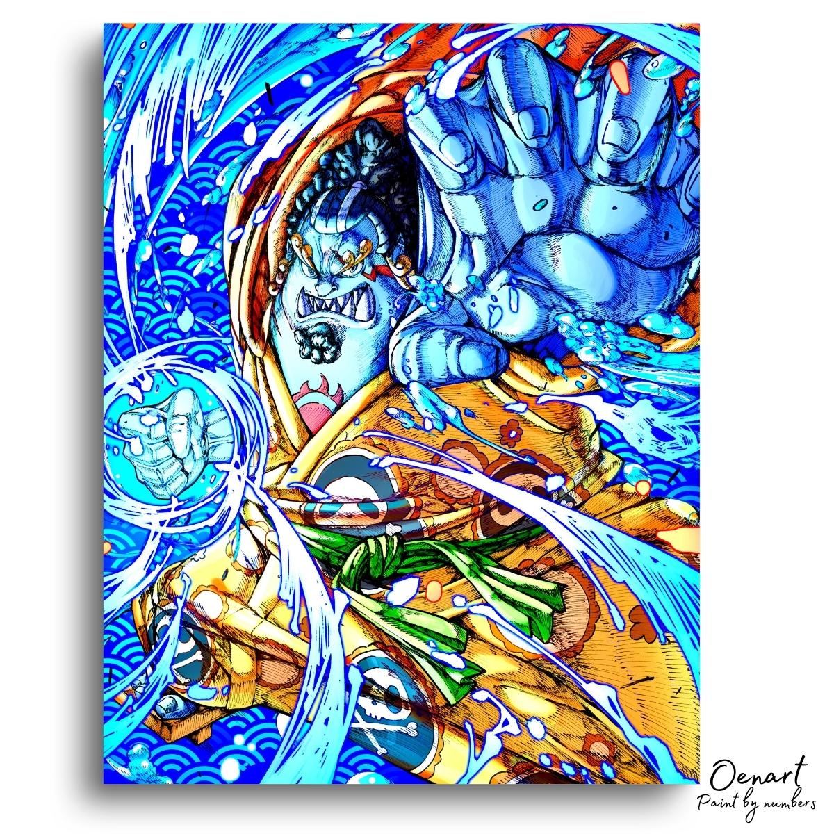 One Piece: Jinbe Paint - Anime Diamond Painting