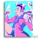 One Piece: Mr. 2 Bon Clay - Anime Paint By Numbers Kit