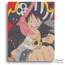 One Piece: The Pirate - Anime Paint By Numbers Kit