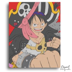 One Piece: The Pirate - Anime Paint By Numbers Kit