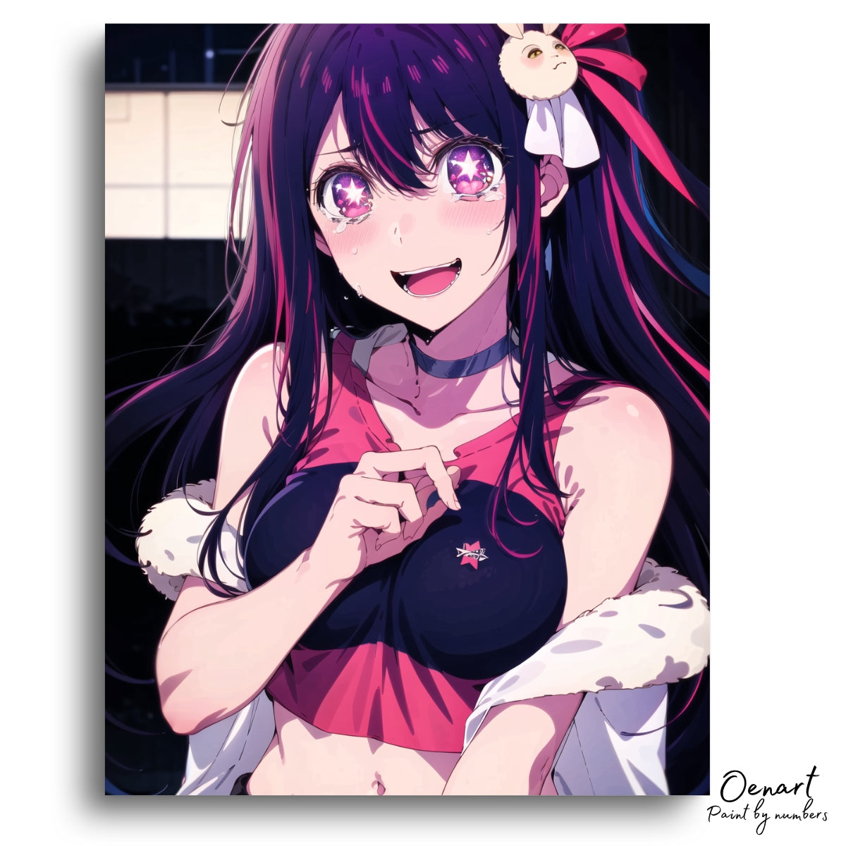 Oshi no Ko: Happy - Anime Diamond Painting