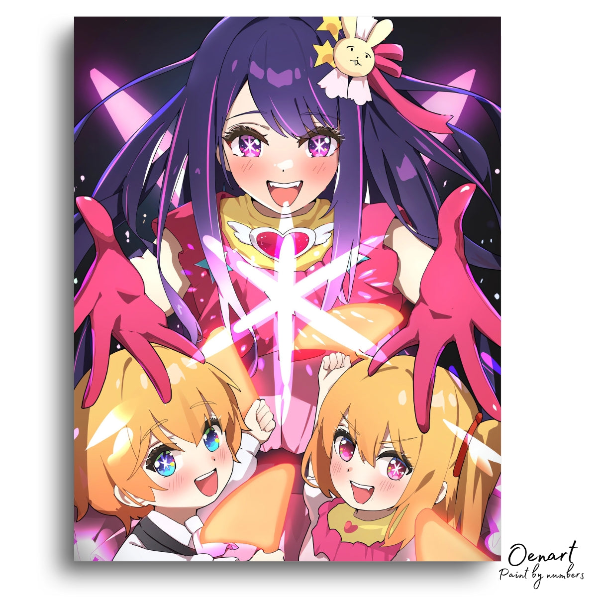 Oshi no Ko: Light - Anime Diamond Painting