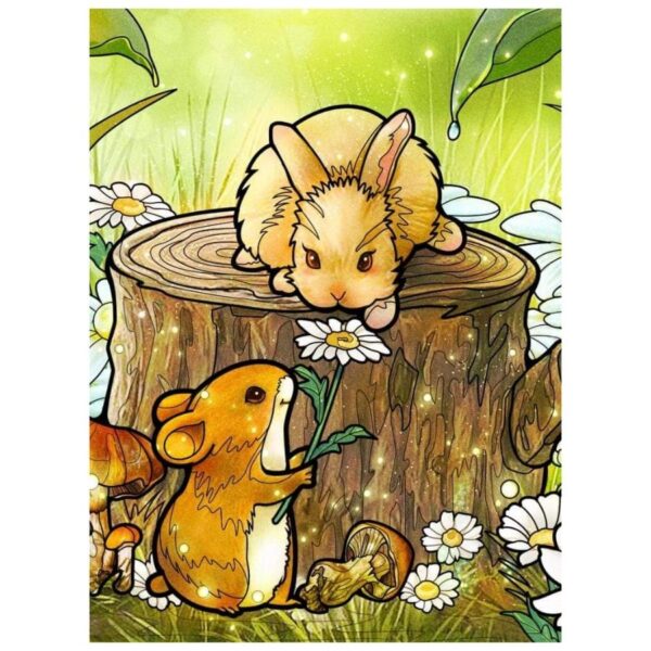 Rabbit's Friend: Paint By Numbers Kit - Image 2