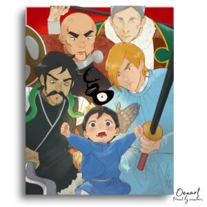Ranking of Kings: Heroes - Anime Paint By Numbers Kit