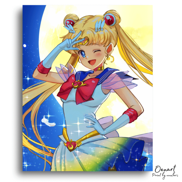 Sailor Moon: Moon Princess - Anime Paint By Numbers Kit