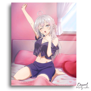 Silver Hair Morning Light – Paint By Numbers Kit