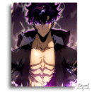 Solo Leveling: Jin Woo Sung - Anime Diamond Painting