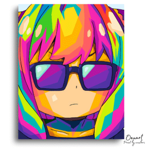 Spy x Family: Anya with Glasses - Anime Paint By Numbers Kit