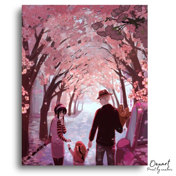 Spy x Family: Autumn - Anime Paint By Numbers Kit