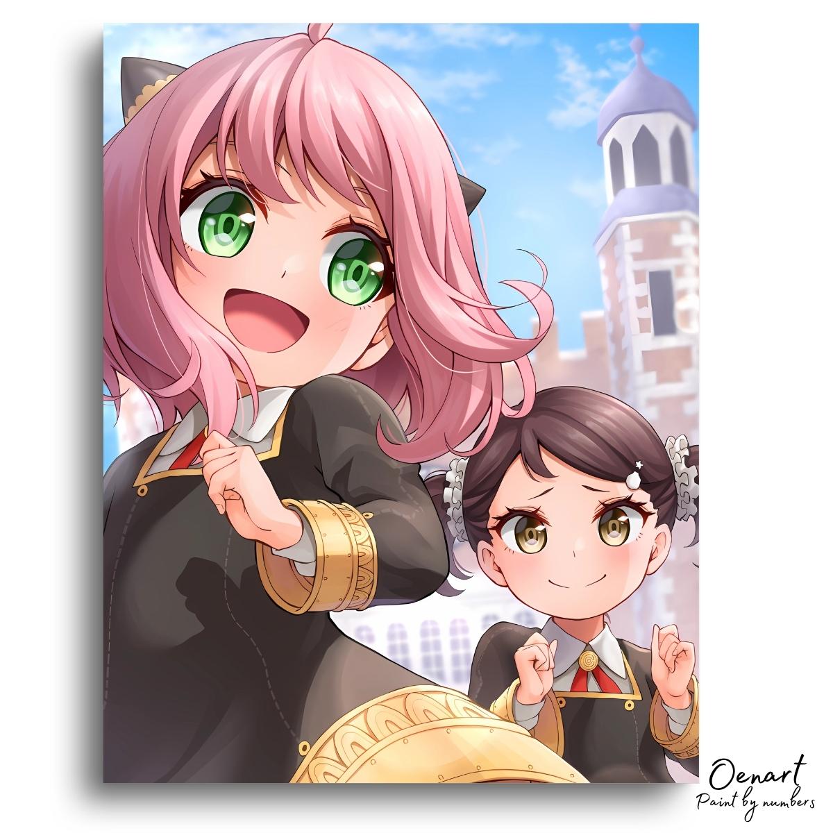Spy x Family: Green Eyes - Anime Diamond Painting