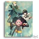 Spy x Family: Gun & Knife - Anime Paint By Numbers Kit