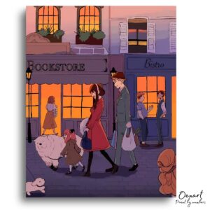 Spy x Family: Night Walk - Anime Paint By Numbers Kit