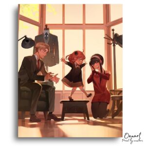 Spy x Family: Play Around - Anime Paint By Numbers Kit