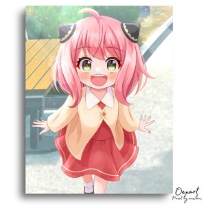 Spy x Family: Playing Time - Anime Paint By Numbers Kit
