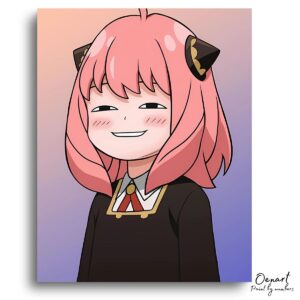 Spy x Family: Shy Anya - Anime Paint By Numbers Kit